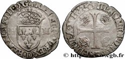 HENRI III Douzain aux deux H, 1er type 1577 Lyon