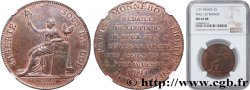 CONFIANCE (MONNAIES DE...) Monneron de 2 sols à la Liberté 1791 Birmingham, Soho
