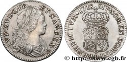 LOUIS XV DIT LE BIEN AIMÉ Écu dit  de France-Navarre  1718 Rouen