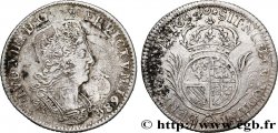 LOUIS XIV LE GRAND OU LE ROI SOLEIL Huitième d’écu de Flandre aux palmes 1694 Lille TTB