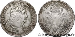 LOUIS XIV LE GRAND OU LE ROI SOLEIL Écu aux trois couronnes 1711 Rennes