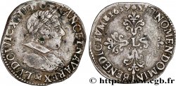 LOUIS XIII LE JUSTE Demi-franc, 10e type 1639 Toulouse TTB
