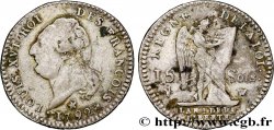 LOUIS XVI 15 sols dit au génie , type FRANCOIS 1792 Lille