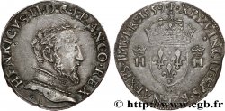 FRANCIS II. COINAGE IN THE NAME OF HENRY II Teston à la tête nue, 5e type
 1559 Toulouse
