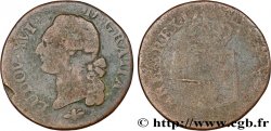 LOUIS XVI (MONARQUE CONSTITUTIONNEL) Sol dit à l écu 1791 Lyon