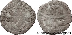 CHARLES X, CARDINAL DE BOURBON Douzain aux deux C, 1er type 1593 Troyes