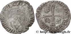 HENRI III Douzain aux deux H, 1er type 1588 Dijon