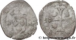 LIGUE. COINAGE AT THE NAME OF HENRY III Douzain aux deux H, 1er type 1594 s.l.