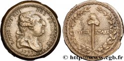 LOUIS XVI Essai de 2 sols par Bernier 1791 Paris S