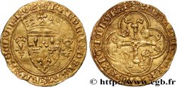 CHARLES VII LE VICTORIEUX Écu d or à la couronne ou écu neuf 12/08/1445 Tournai