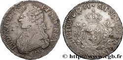 LOUIS XVI Écu aux branches d olivier 1781 Montpellier TTB