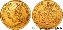 LOUIS XVI Louis d or dit  aux écus accolés  1785 Metz