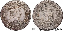 FRANCOIS I Teston, 1er type n.d. Poitiers fSS/SS