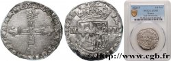 LOUIS XIII LE JUSTE Quart d écu de Navarre 1628 Saint-Palais