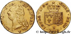 LOUIS XVI Double louis d’or aux écus accolés 1786 Limoges TTB