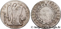 LA CONVENTION Six livres dit au génie 1793 Paris