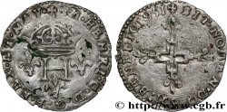 HENRY IV Double sol parisis 1591 Saint-Jean-de-Losne AU