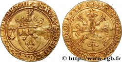CHARLES VIII Écu d or au soleil de Bretagne n.d. Nantes XF