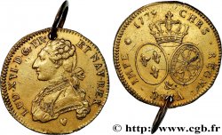 LOUIS XVI Double louis d’or aux écus ovales 1775 Aix-en-Provence