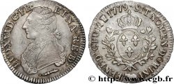 LOUIS XVI Écu aux branches d olivier 1779 Pau AU/AU