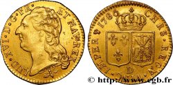 LOUIS XVI Louis d or dit aux écus accolés 1786 Lyon