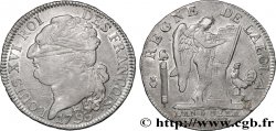 LOUIS XVI Demi-écu dit  au génie , type FRANÇOIS 1793 Paris VF