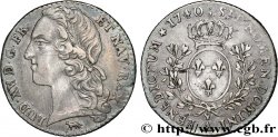 LOUIS XV THE WELL-BELOVED Dixième d écu aux branches d’olivier, tête ceinte d’un bandeau 1740 Paris