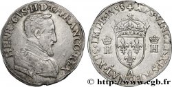 HENRI II Teston à la tête nue, 1er type 1553 Paris