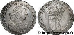 LOUIS XIV LE GRAND OU LE ROI SOLEIL Écu de Navarre, portrait apollinien 1667 Saint-Palais