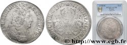 LOUIS XIV  THE SUN KING  Écu aux trois couronnes 1710 Bordeaux AU58