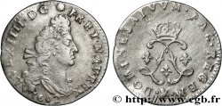 LOUIS XIV  THE SUN KING  Quatre sols aux deux L 1692 Aix-en-Provence XF