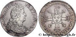 LOUIS XIV  THE SUN KING  Écu aux huit L, 2e type 1704 Paris XF/AU