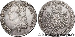 LOUIS XV DIT LE BIEN AIMÉ Écu aux branches d’olivier, buste lauré 1772 Bayonne