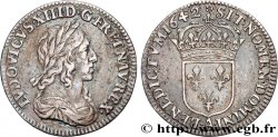 LOUIS XIII LE JUSTE Douzième d écu, 2e type, 1er poinçon de Warin 1642 Paris, Monnaie de Matignon