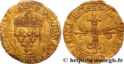 LOUIS XII LE PÈRE DU PEUPLE Écu d or au soleil 25/04/1498 Lyon TTB