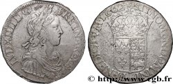 LOUIS XIV LE GRAND OU LE ROI SOLEIL Écu de Béarn, portrait à la mèche longue 1662 Morlaàs