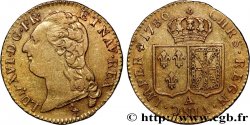 LOUIS XVI Louis d or aux écus accolés 1786 Paris