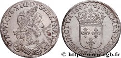 LOUIS XIII  Demi-écu, buste drapé (1er buste de Jean Warin) 1642 Paris, Monnaie de Matignon AU