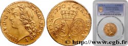 LOUIS XV DIT LE BIEN AIMÉ Louis d’or aux écus ovales, tête ceinte d’un bandeau 1770 Paris