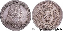 LOUIS XIV LE GRAND OU LE ROI SOLEIL Quart d écu aux palmes 1696 Rennes