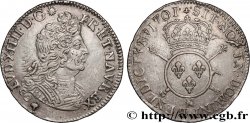 LOUIS XIV  THE SUN KING  Quart d écu aux insignes 1701 Montpellier