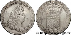 LOUIS XIV  THE SUN KING  Écu de Flandre 1686 Lille XF/AU