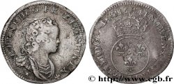 LOUIS XV  THE WELL-BELOVED  Vingtième d’écu à l’écu rond couronné 1716 Paris VF/XF