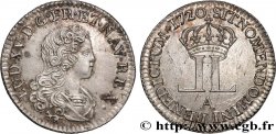 LOUIS XV DIT LE BIEN AIMÉ Livre d argent fin aux deux L couronnées 1720 Paris