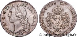 LOUIS XV  THE WELL-BELOVED  Écu aux branches d’olivier, tête ceinte d’un bandeau 1764 Bayonne AU