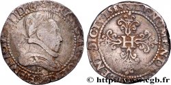 HENRY III Franc au col plat 1585 Rouen