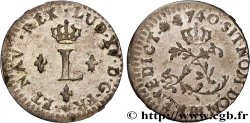 LOUIS XV  THE WELL-BELOVED  Sol de billon 1740 Strasbourg AU