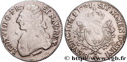 LOUIS XVI Écu aux branches d olivier 1781 Perpignan