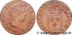 LOUIS XV  THE WELL-BELOVED  Sol à l’écu, tête laurée 1774 Toulouse AU