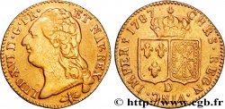 LOUIS XVI Louis d or aux écus accolés 1787 Lyon XF